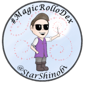 #MagicRolloDex @starshinobi witha picture of a person with a wand
