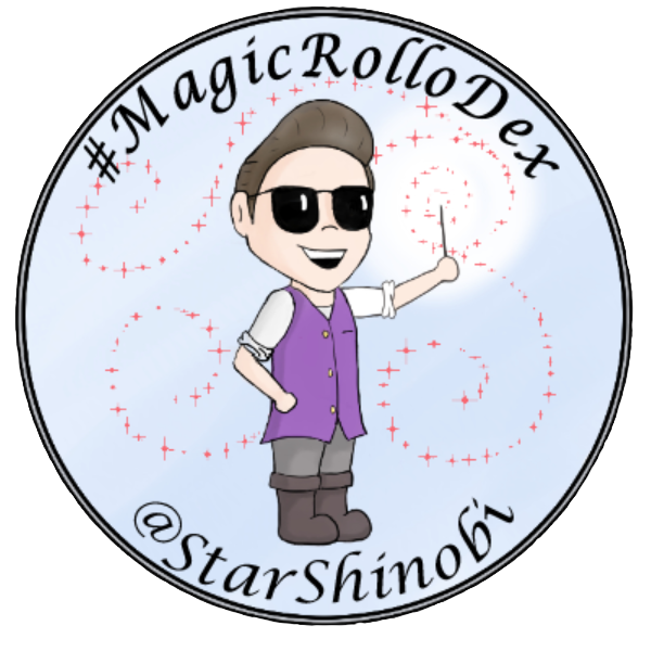 #MagicRolloDex @starshinobi witha picture of a person with a wand
