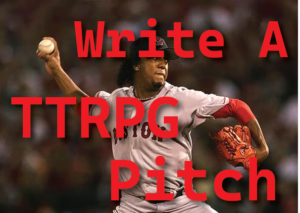 Wtie a Pitch