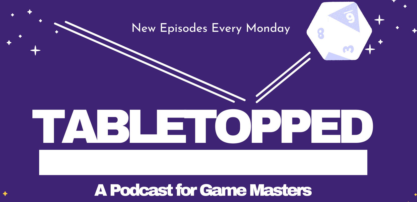 Tabletopped podcast logo