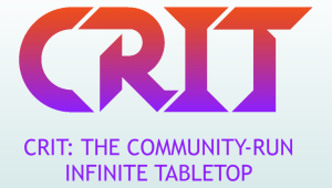 CRIT - Community-Run Infinite Tabletop logo