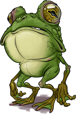 Frogman image by Tara Quinn https://www.drivethrurpg.com/en/product/520867/cryptids-stock-art-illustrations-by-tara-quinn