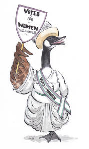 Goose illustration from RiverBank RPG 
