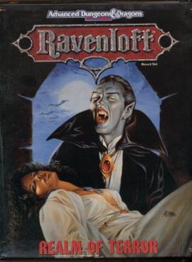 AD&D 2e ravenloft boxed set cover